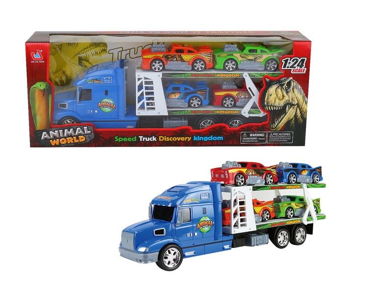 FRICTION TRUCK W/4 FREE WAY CARS - HP1091902