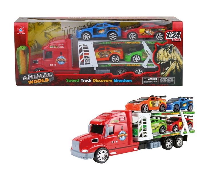 FRICTION TRUCK W/4 FREE WAY CARS - HP1091903