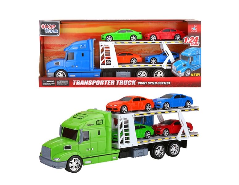 FRICTION TRUCK W/4 FREE WAY CARS - HP1091914