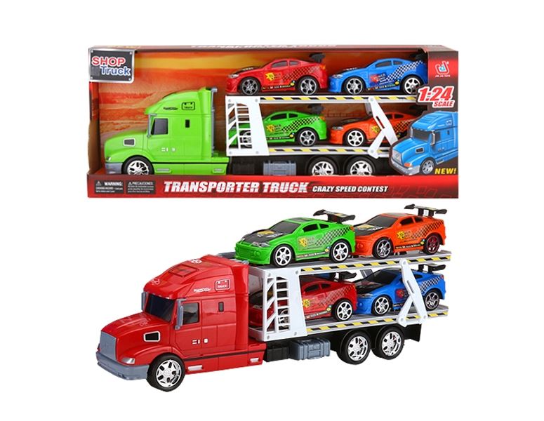 FRICTION TRUCK W/4 FREE WAY CARS - HP1091916