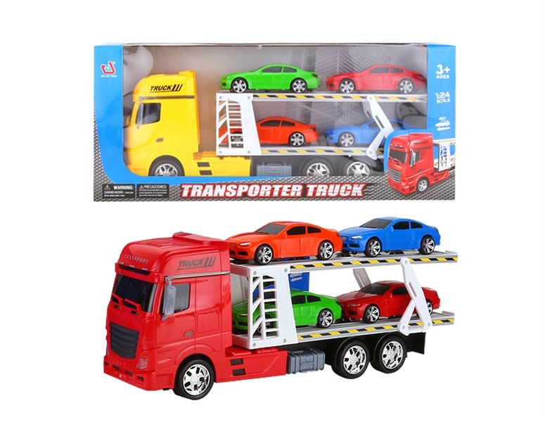 FRICTION TRUCK W/4 FREE WAY CARS - HP1091919