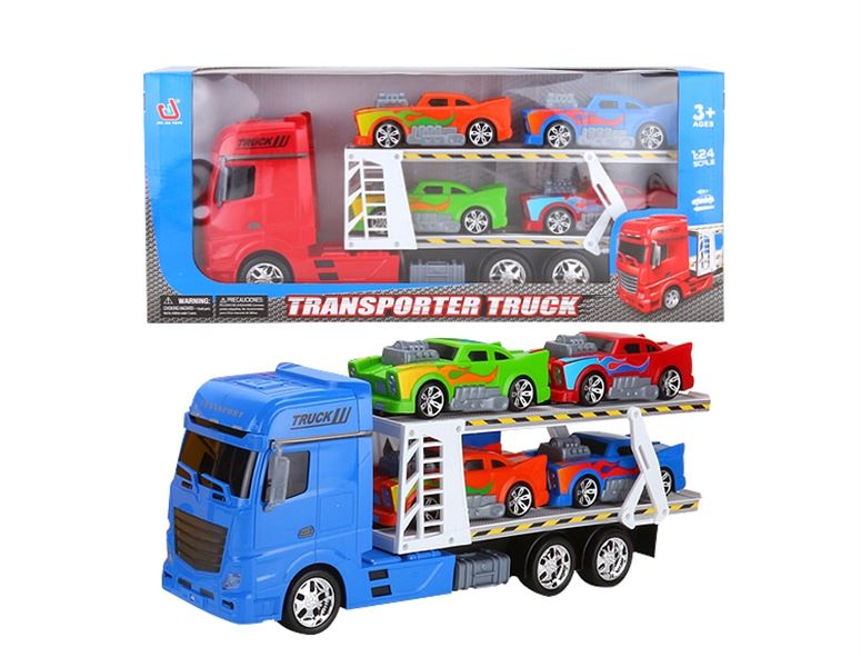 FRICTION TRUCK W/4 FREE WAY CARS - HP1091920