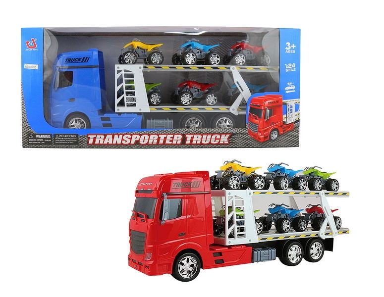 FRICTION TRUCK W/6 FREE WAY CARS - HP1091922