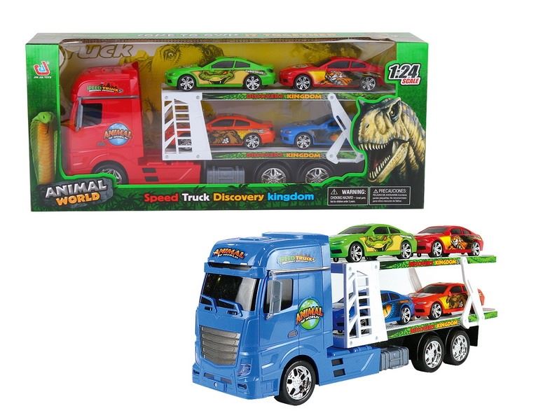 FRICTION TRUCK W/4 FREE WAY CARS - HP1091924
