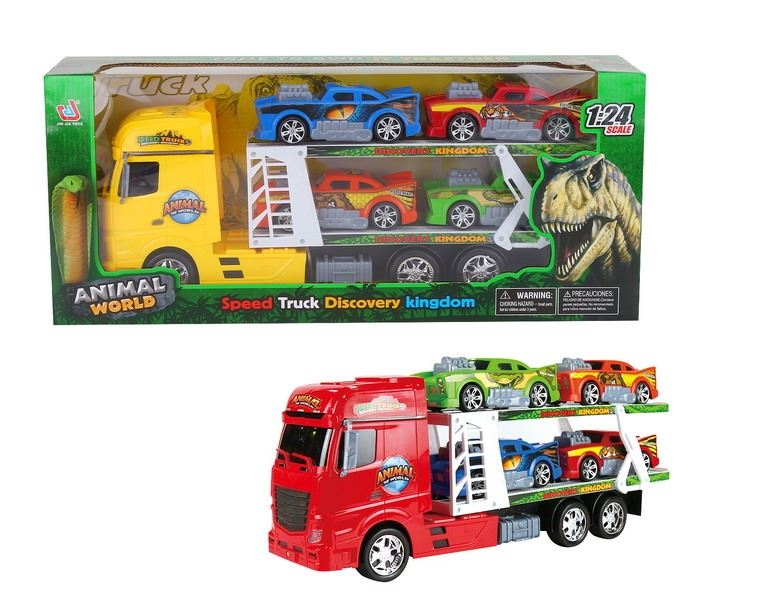 FRICTION TRUCK W/4 FREE WAY CARS - HP1091925