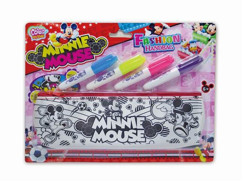 DIY PAINTING PEN BAG W/4 COLOR PEN - HP1091936