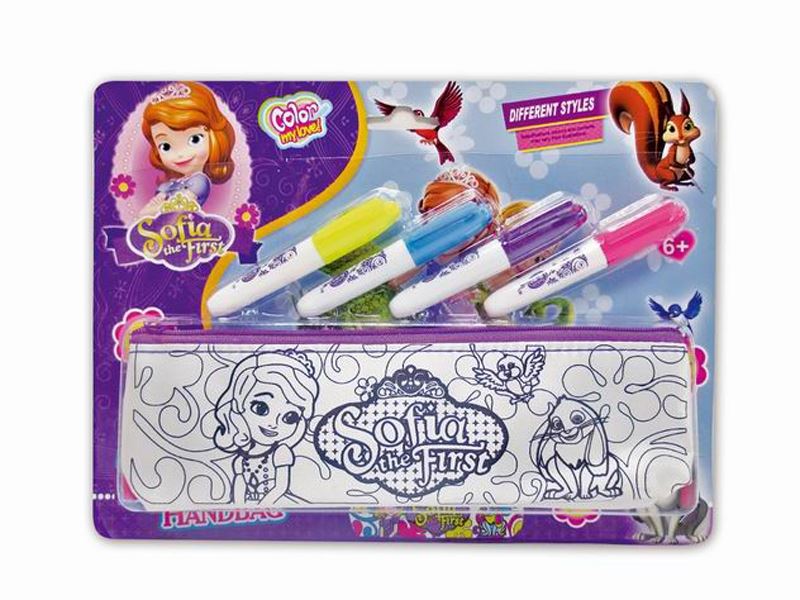 DIY PAINTING PEN BAG W/4 COLOR PEN - HP1091937