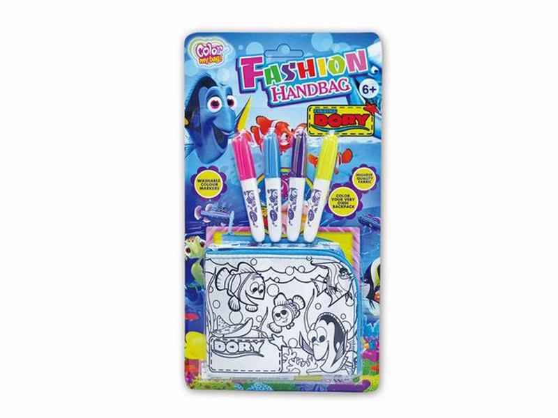 DIY PAINTING WALLET W/4 COLOR PEN - HP1091938