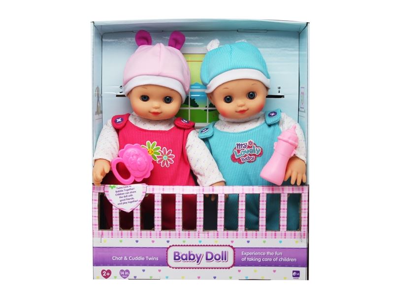 COTTON DOLL W/ACCESSORIES 2PCS - HP1092179