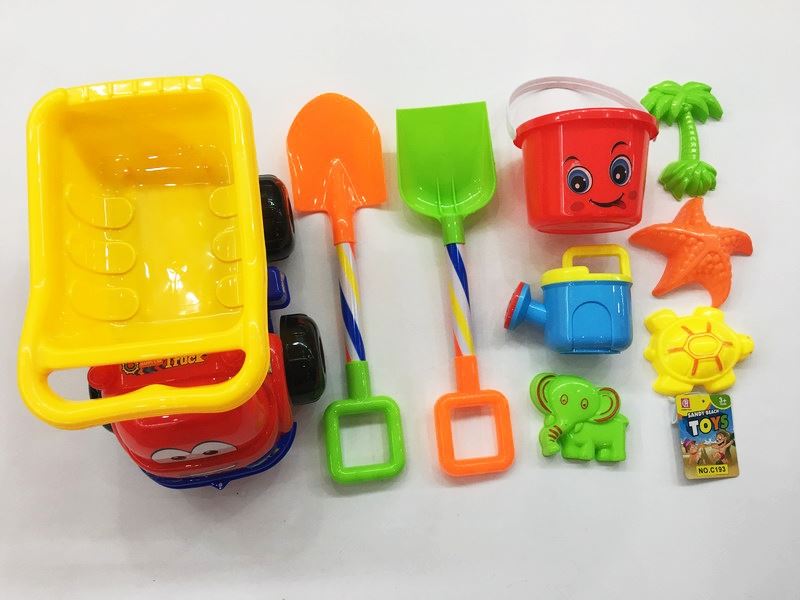 BEACH SET W/CAR 9PCS - HP1092286