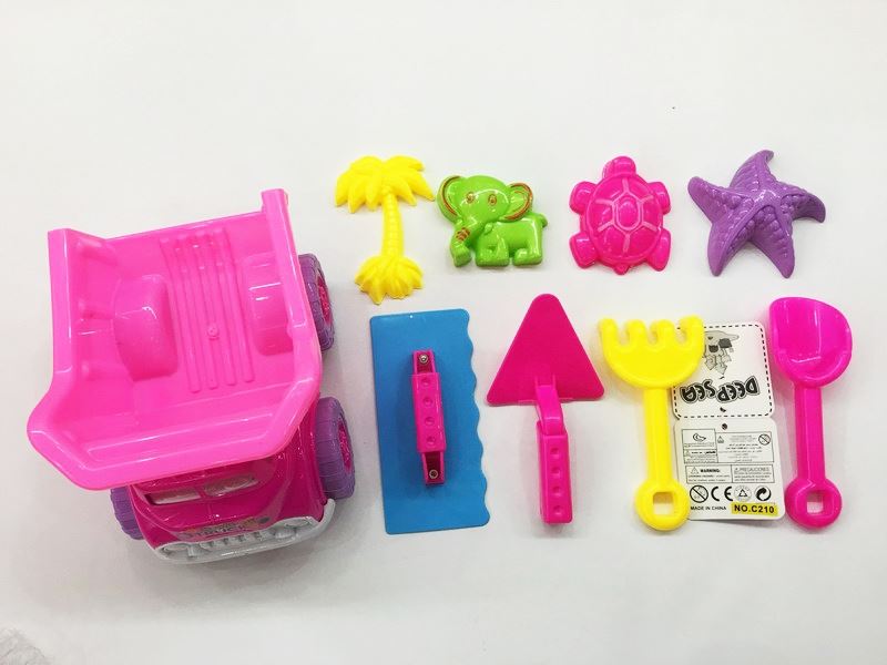 BEACH SET W/CAR 9PCS - HP1092301