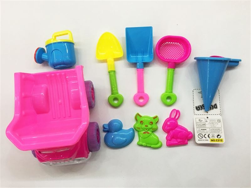 BEACH SET W/CAR 9PCS - HP1092303