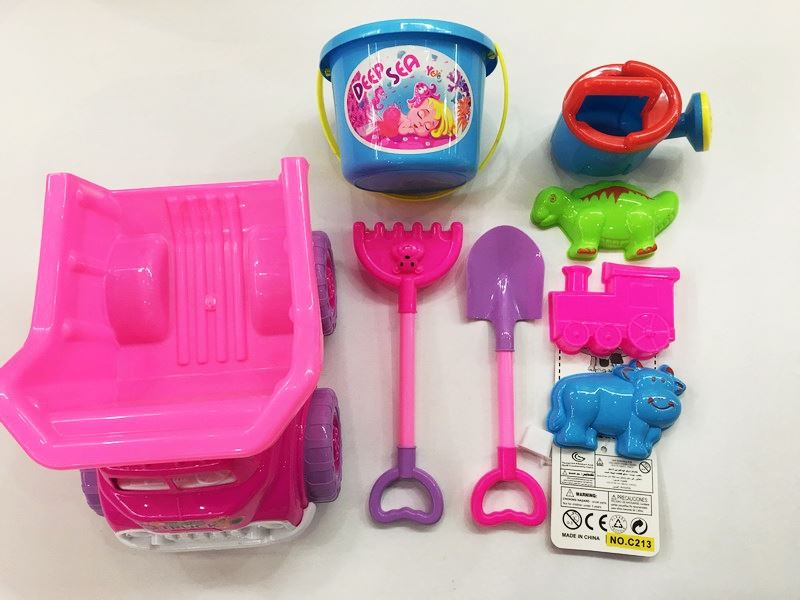 BEACH SET W/CAR 8PCS - HP1092304