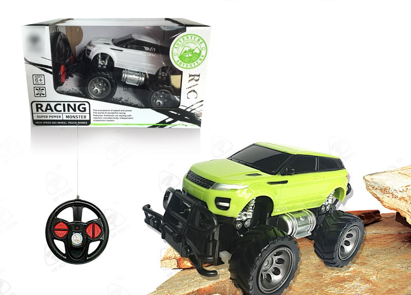 1:24 4 FUNCTION R/C CAR,NOT INCLUDED BATTERY WHITE/GREEN - HP1093289