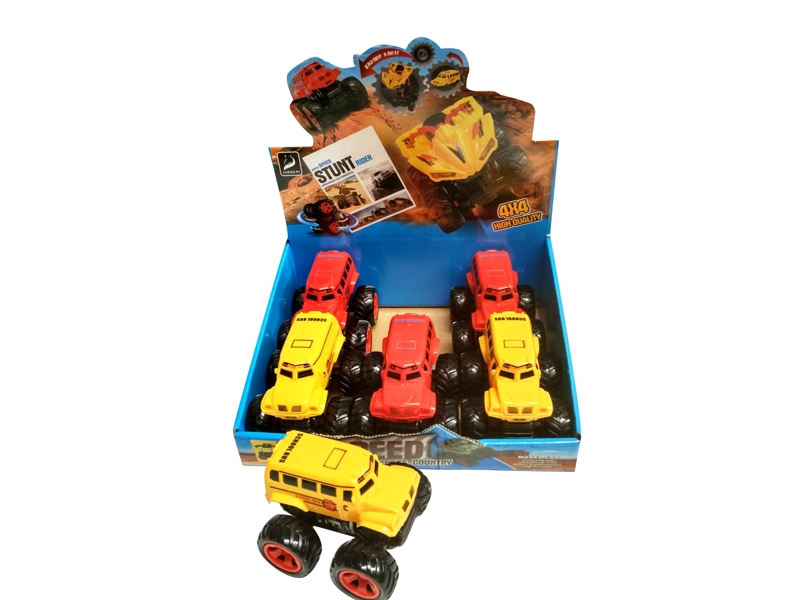 FRICTION CAR 6PCS/DISPLAY BOX - HP1093640