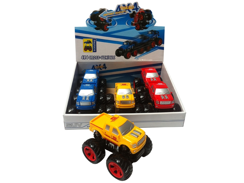 FRICTION CAR 6PCS/DISPLAY BOX - HP1093715