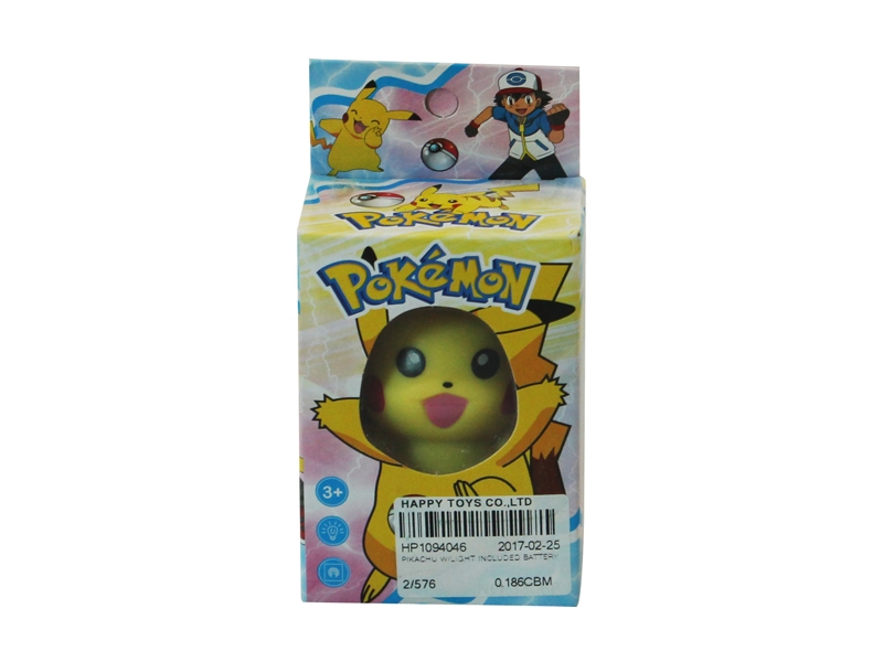 PIKACHU W/LIGHT INCLUDED BATTERY - HP1094046