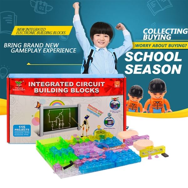 INTEGRATED CIRCUIT BUILDING BLOCKS (115 PROJECTS, 34 PCS) - HP1094099