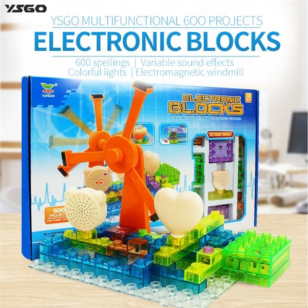 INTEGRATED CIRCUIT BUILDING BLOCKS (600 PROJECTS, 64 PCS) - HP1094135