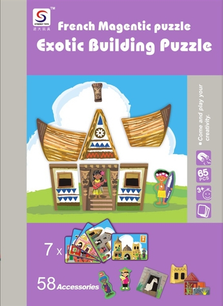 Exotic building puzzle - HP1094211
