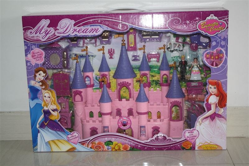 CASTLE W/LIGHG & MUSIC INCLUDED BUTTONCELL - HP1094701