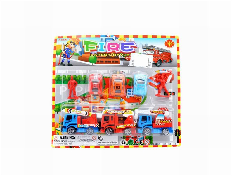 PULL BACK  FIRE TRUCK - HP1094814