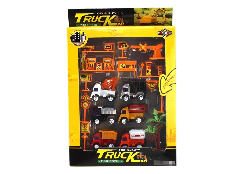 PULL BACK THE CAR 6 ASST. - HP1094824