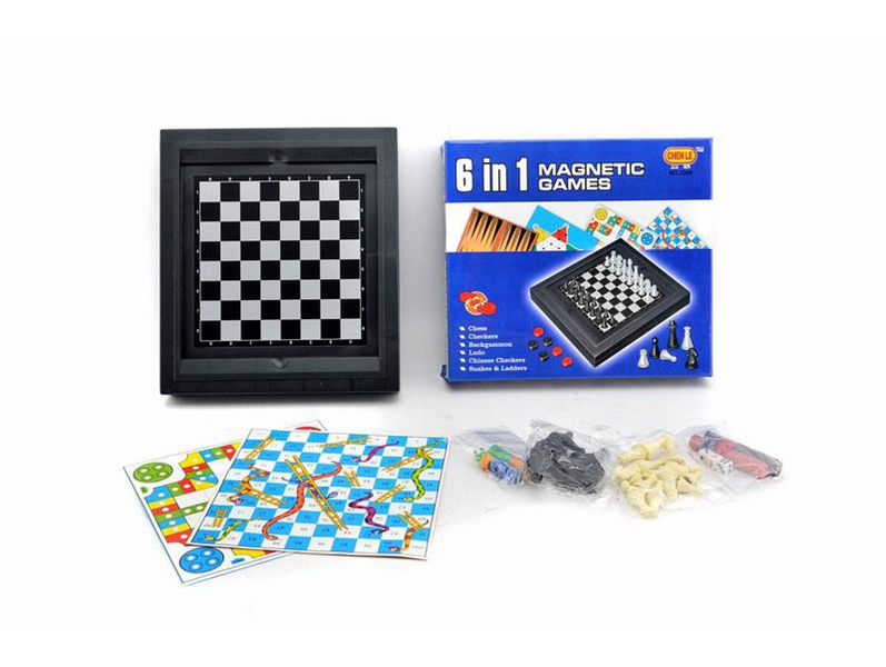 6 IN 1 MAGNETIC GAME - HP1094836