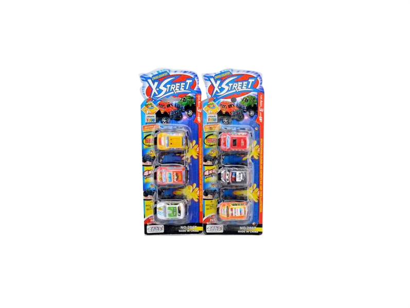 PULL BACK CAR 3PCS - HP1095046