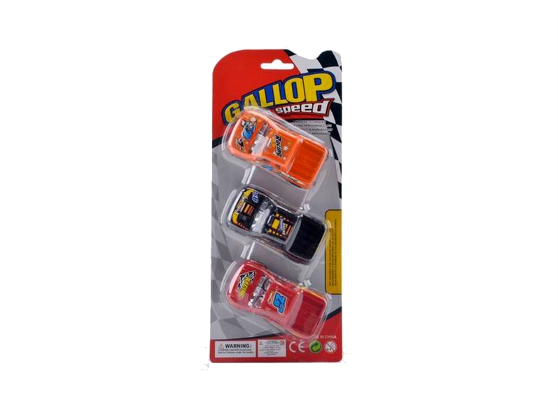 PULL BACK CAR 3PCS - HP1095116