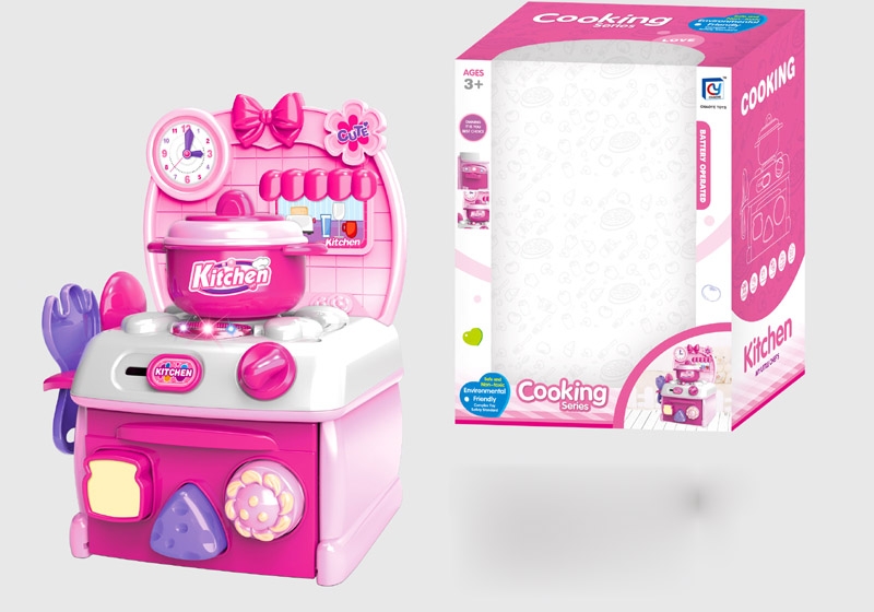 KITCHEN SET W/LIGHT & MUSIC,NOT INCLUDED BATTERY - HP1095575