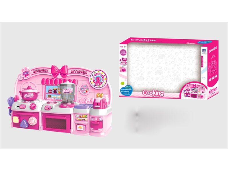 KITCHEN SET W/LIGHT & MUSIC,NOT INCLUDED BATTERY - HP1095585