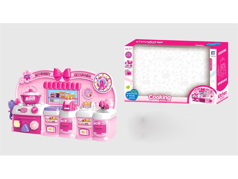 KITCHEN SET W/LIGHT & MUSIC,NOT INCLUDED BATTERY - HP1095587
