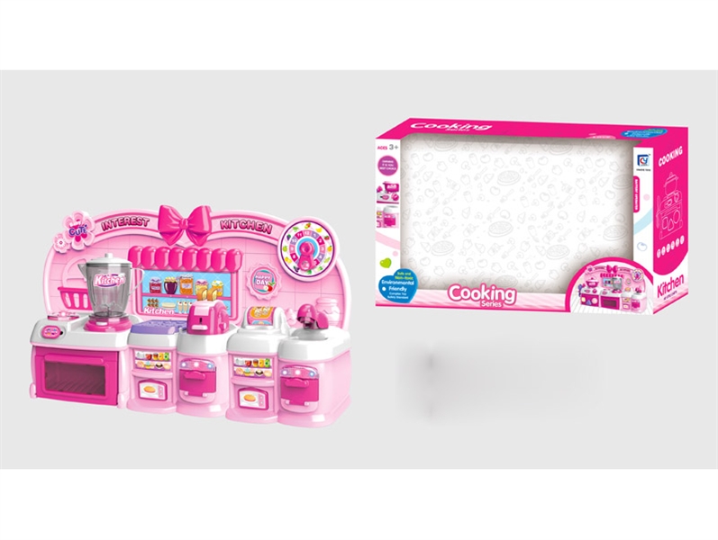 KITCHEN SET W/LIGHT & MUSIC,NOT INCLUDED BATTERY - HP1095588