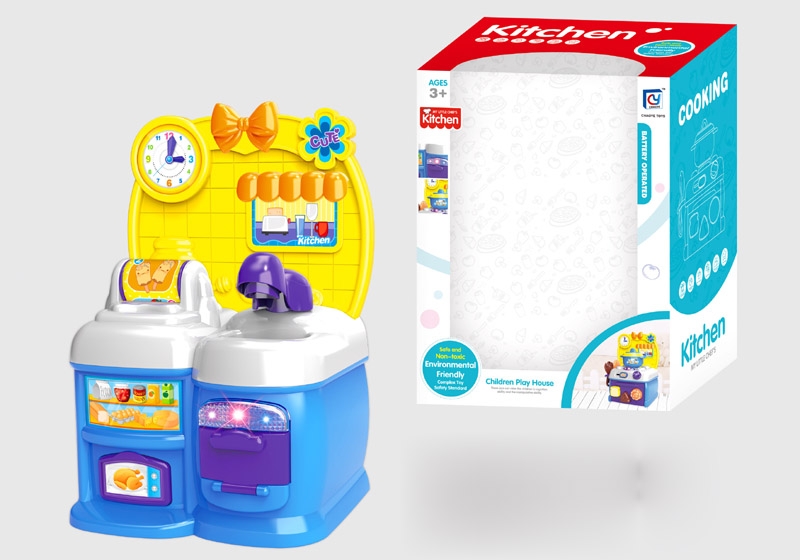 KITCHEN SET W/LIGHT & MUSIC,NOT INCLUDED BATTERY - HP1095590