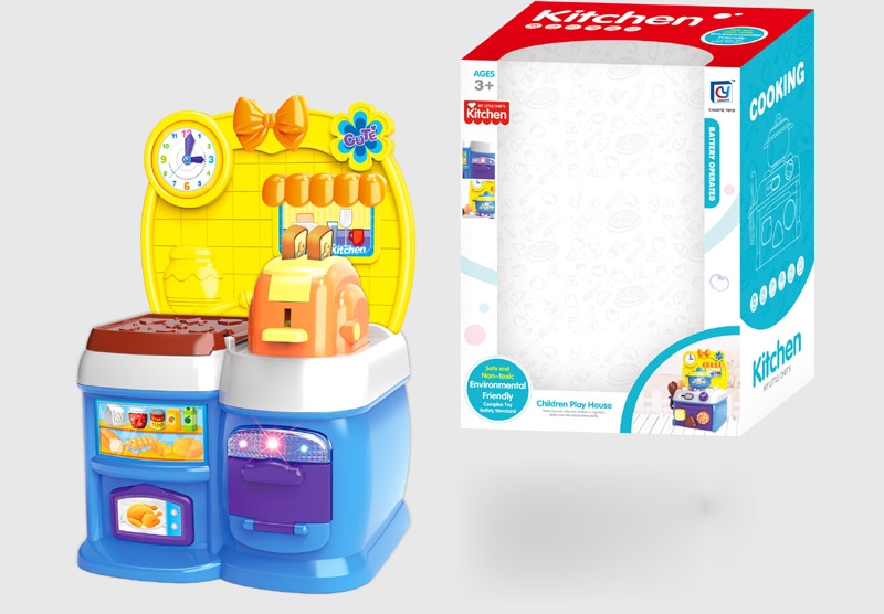 KITCHEN SET W/LIGHT & MUSIC,NOT INCLUDED BATTERY - HP1095592