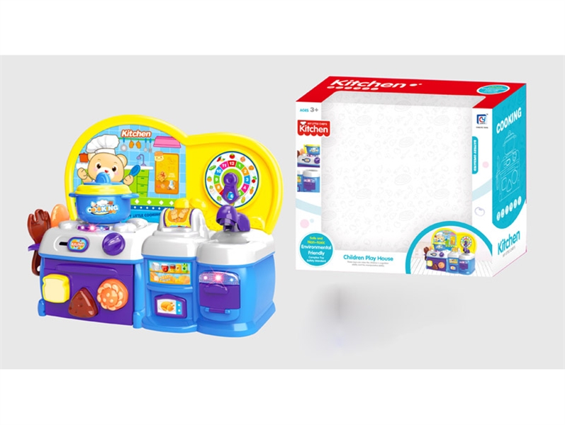 KITCHEN SET W/LIGHT & MUSIC,NOT INCLUDED BATTERY - HP1095593