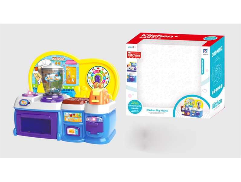 KITCHEN SET W/LIGHT & MUSIC,NOT INCLUDED BATTERY - HP1095596