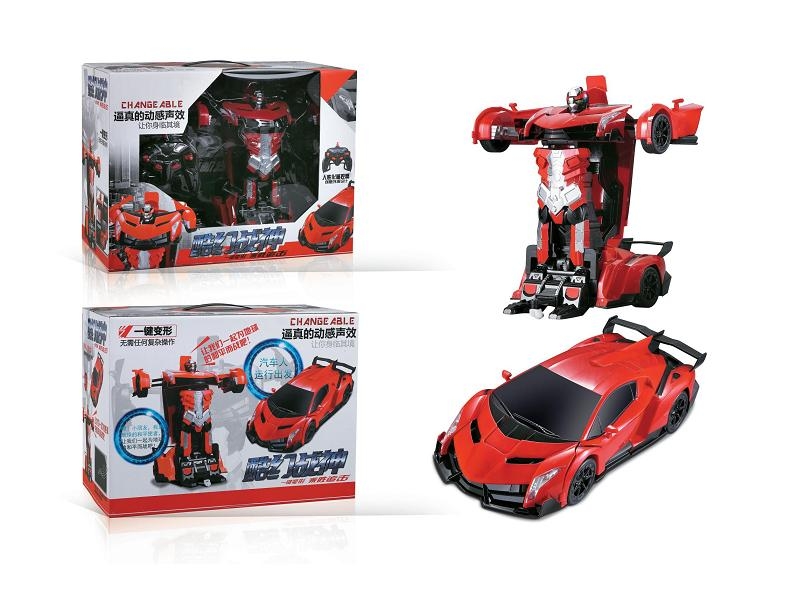 2.4G, 1:14  RC CAR DEFORMATION TRANSFORM ROBOT - HP1095710