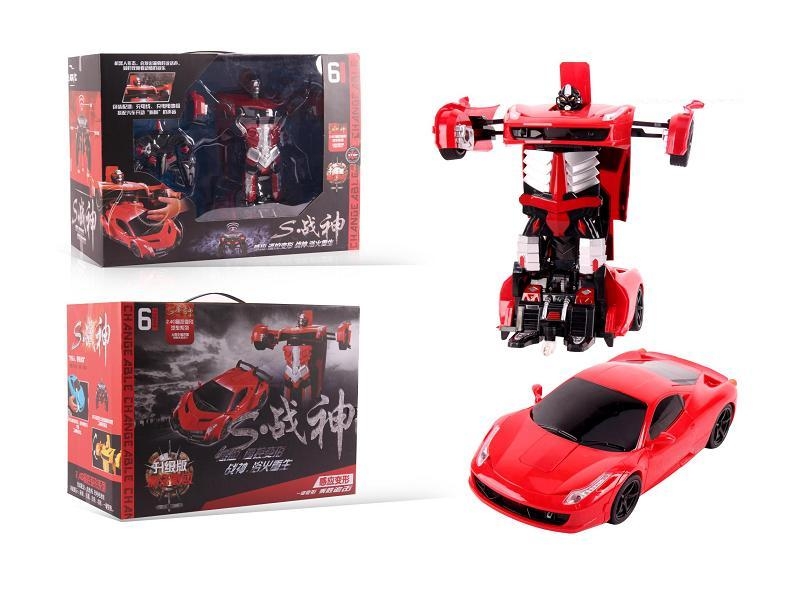 2.4G, 1:14  RC CAR DEFORMATION TRANSFORM ROBOT - HP1095719