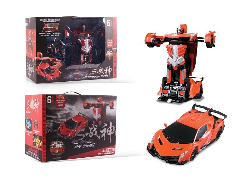 2.4G, 1:14  RC CAR DEFORMATION TRANSFORM ROBOT - HP1095720