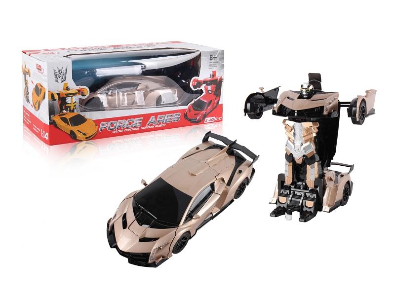 2.4G, 1:14  RC CAR DEFORMATION TRANSFORM ROBOT - HP1095721