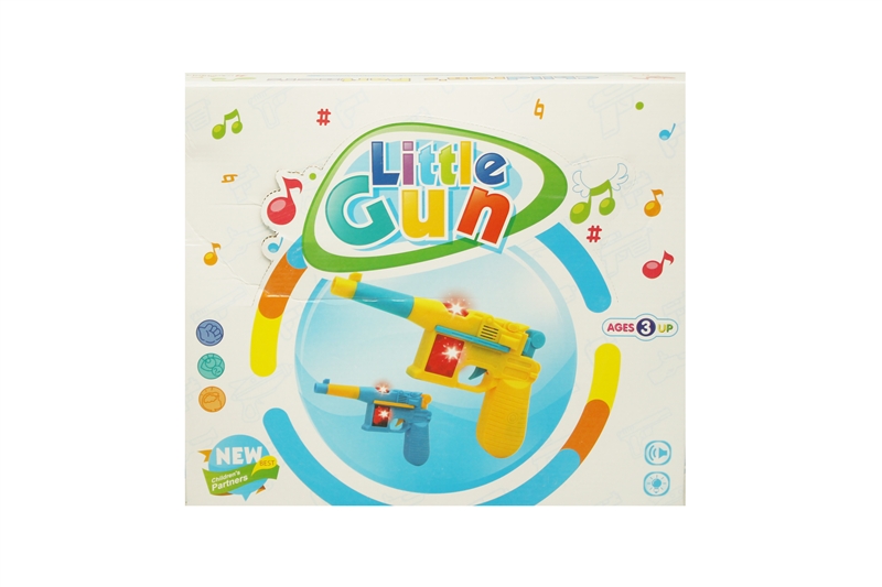 B/O GUN W/LIGHT & MUSIC 10PCS 3ASTT - HP1095736