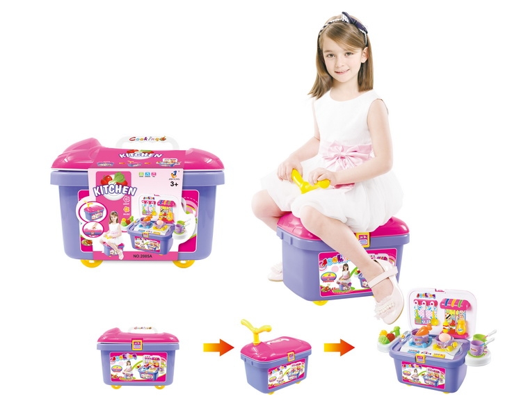 Large kitchen table (pink pulley) - HP1096359