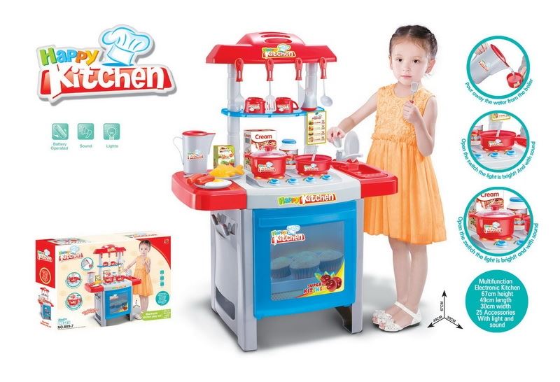 Kitchen dining table set w/sound&light (not included batteries 3AA) - HP1096406