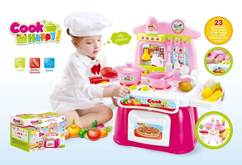 Electronic kitchen table set w/sound&light(not included batteries 3AA) - HP1096409