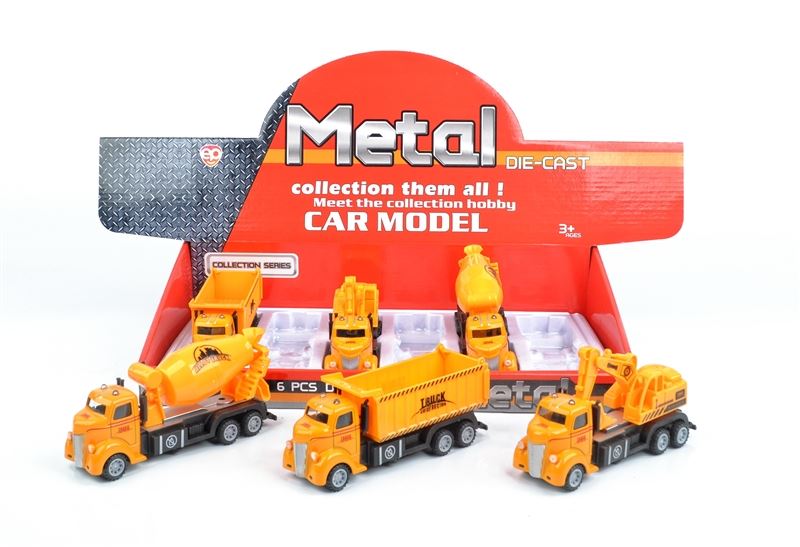 S/6   P/B  METAL TRUCK,3 ASST COLORS - HP1096561