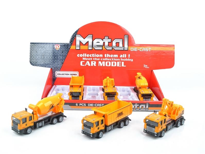 S/6 P/B METAL TRUCK ,3 ASST STYLES - HP1096563