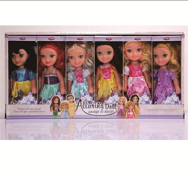 10 INCH EMPTY BODY DOLL WITH MUSIC,6ASST/BOX - HP1096752