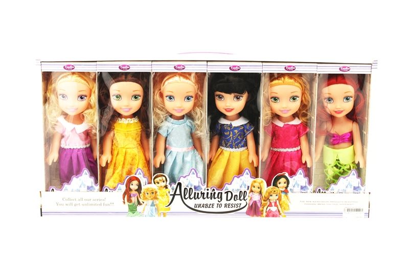 10 INCH EMPTY BODY DOLLWITH MUSIC 6ASST/DISPLAY BOX - HP1096777